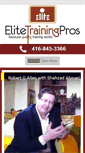 Mobile Screenshot of elitetrainingpros.com